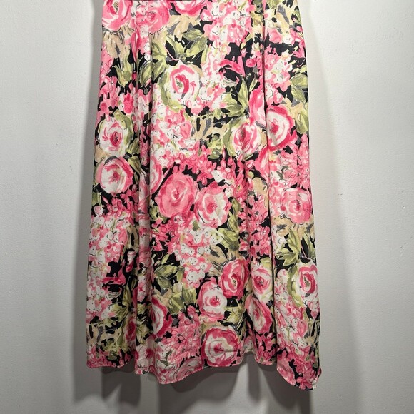 Talbots Springtime floral dress sz 2 - Picture 3 of 6